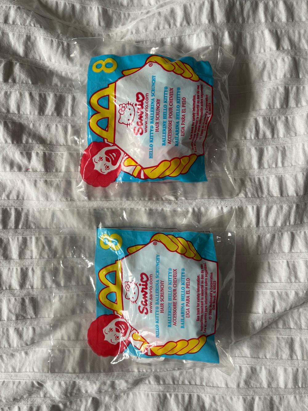 McDonalds 2000 Sanrio Hello Kitty Ballerina Scrunchy